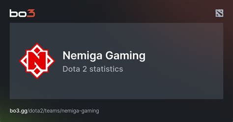 nemiga dota 2|Nemiga team overview .